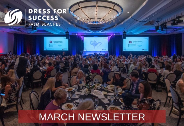 March Newsletter – Our Style for Success Luncheon!