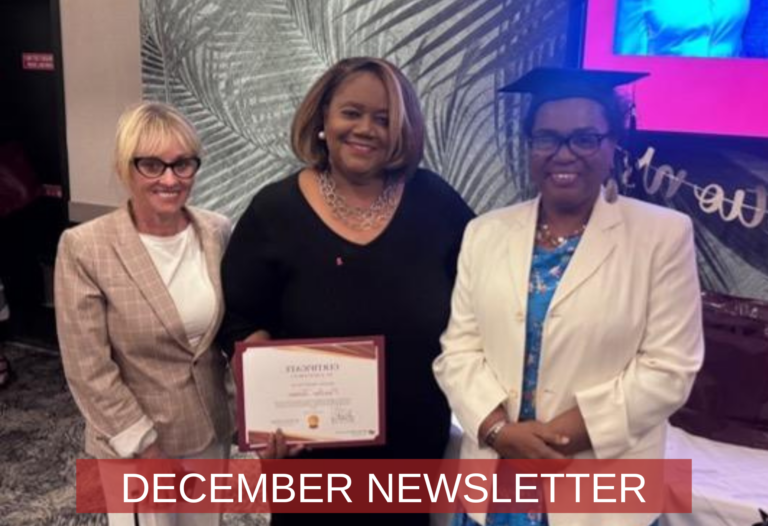 DECEMBER NEWSLETTER